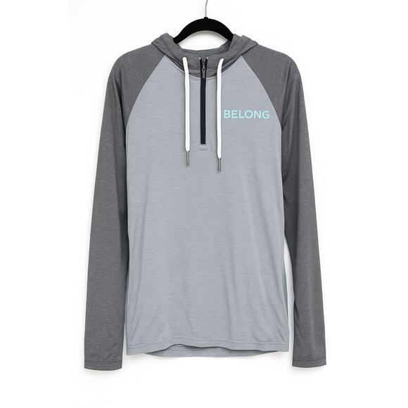 Belong Designs Women's Apex Tek Hoodie Gray Size M - Picture 1 of 7